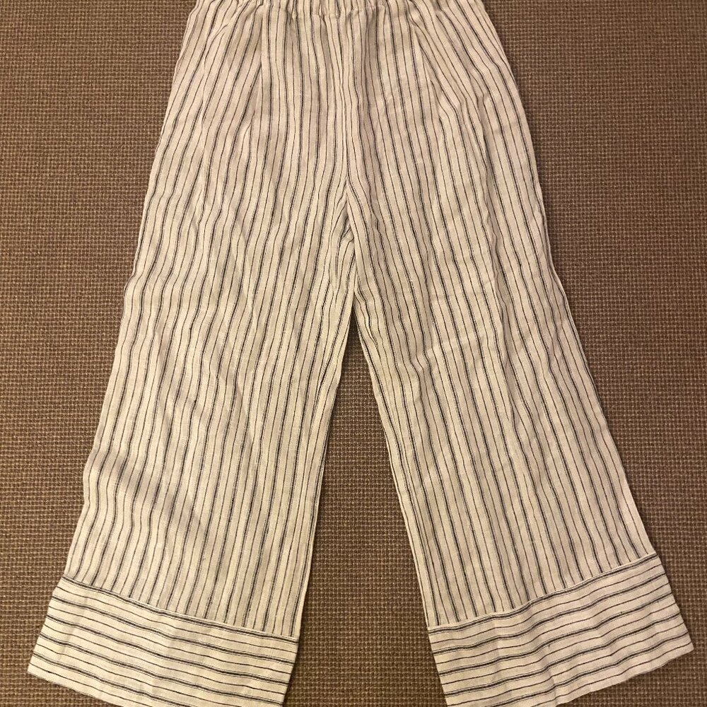Reformation Fernando Linen Wide Leg Pant